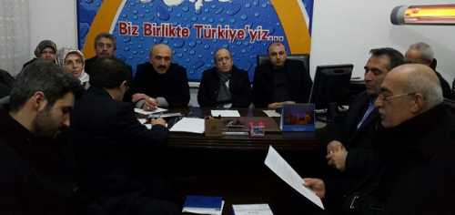  Ak Parti Boğazkale Teşkilatının 2017 yılının ilk İlçe danışma meclisi
