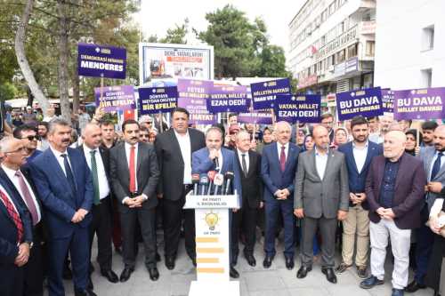 AK Parti Çorum İl Başkanlığı Adnan Menderes'i Andı 