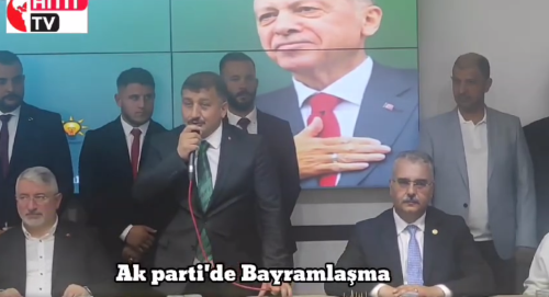 AK Parti Çorum İL Teşkilatında Bayramlaşma Töreni
