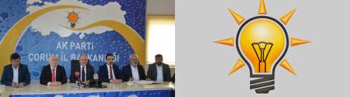 AK Parti Çorum Mayıs ayı grup toplantısını yaptı