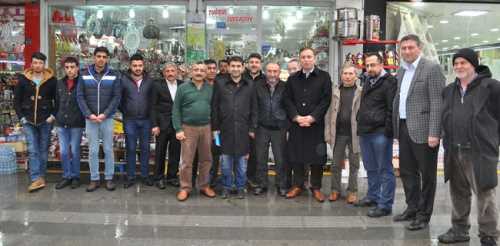 AK Parti Çorum Milletvekili, TBMM Tarım, Orman ve Köyişleri Komisyonu Üyesi Ahmet Sami Ceylan, esnaf ziyaretlerine devam ediyor