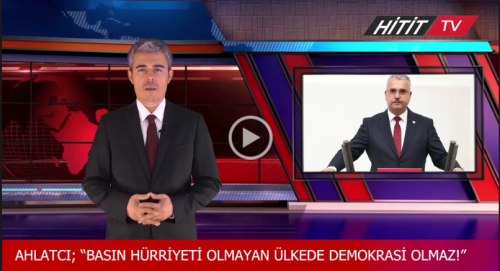 AK Parti Çorum Milletvekili Yusuf Ahlatcı'nın basın kutlama mesajı
