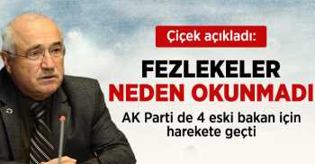 AK Parti'de, 4 Eski Bakan İçin Soruşturma Önergesini Verdi