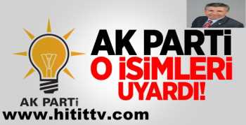 AK PARTİ'DE TEŞKİLATA ADAYLIK YASAĞI GETİRİLDİ