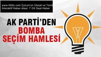 AK Parti'den bomba gibi seçim hamlesi!