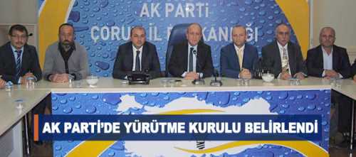 AK PARTİ İL YÜRÜTME KURULU ÜYELERİ