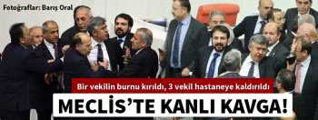 AK Parti ile CHP milletvekilleri arasında HSYK kavgası çıktı