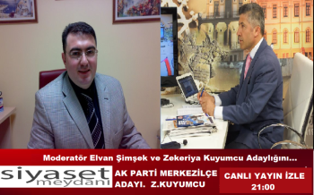 AK PARTİ MERKEZ  İLÇE BAŞKANLIĞI İÇİN SONSÖZ KUYUMCU'DA