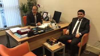 AK PARTİ MERKEZ İLÇE BAŞKANI ANAÇ’DAN BAĞCI’YA ZİYARET