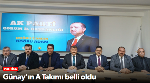 AK Parti'nin Çorum İL Yürütme Kurulu belli oldu!