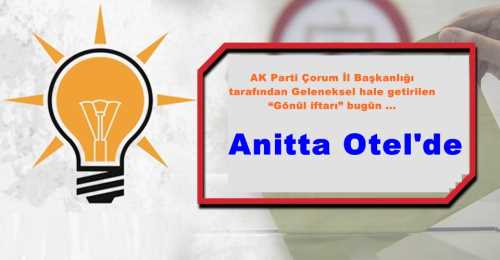 Ak Parti'nin gönül İftarı bugün