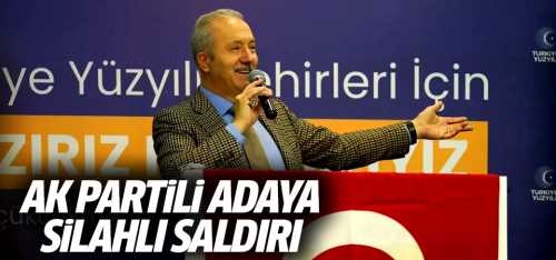 AK Parti programında silahlı saldırı!