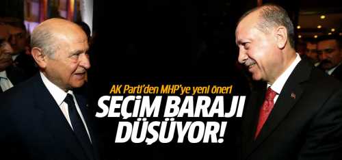 AK Parti ve  MHP Seçim barajını düşüyor!