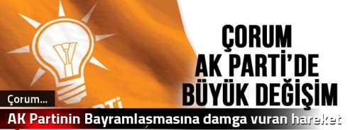 AK Partinin Bayramlaşmasına damga vuran hareket