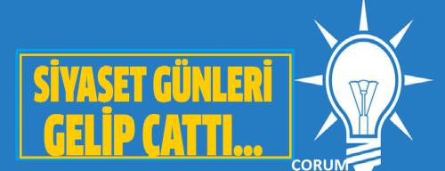 AK Partinin İL ve İLçe Belediye Başkan A. Adayları