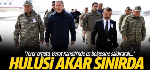 Akar ve komutanlar sınırda