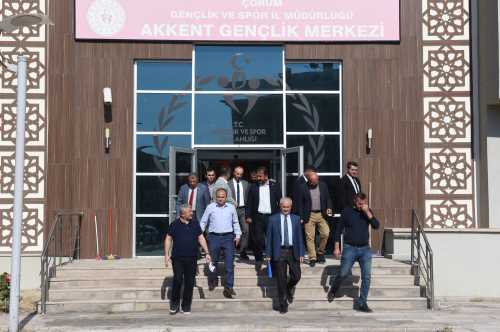 Akkent Gençlik Merkezi Çorum Belediyesi’ne devrediliyor