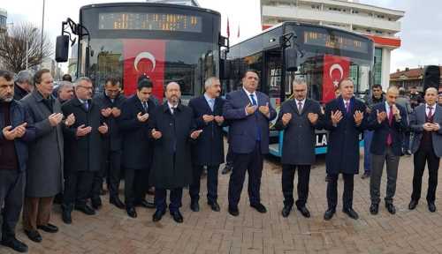 Alaca Belediyesinin Yeni Halk Otobüsleri Hizmete Başladı