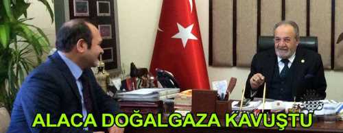 ALACA'DA DOĞAL GAZ SEVİNCİ