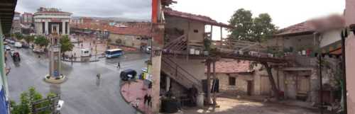 Alaca'da Evden eve 14 metrelik köprü