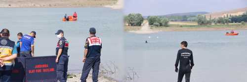 Alaca'da gölete giren genç bugünde bulunamadı