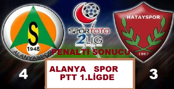 ALANYA - HATAY SPOR MAÇI 