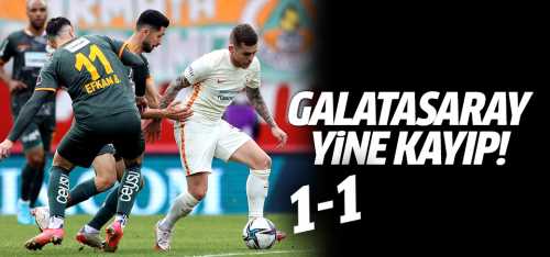 Alanya 1-1  Galatasaray