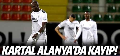 Alanya Beşiktaş'ı Bakasetas'la yıktı! 2-1