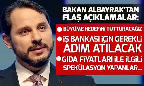 Albayrak, "Gıda terörünün perde arkası