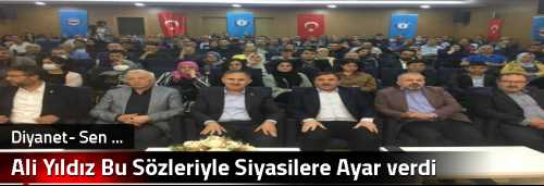 Ali Yıldız Bu Sözleriyle  Siyasilere Ayar verdi 