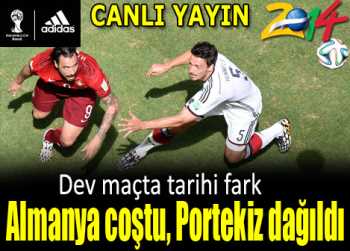 ALMANYA - PORTEKİZ MAÇI  