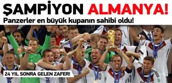 ALMANYA-ARJANTİN MAÇI 