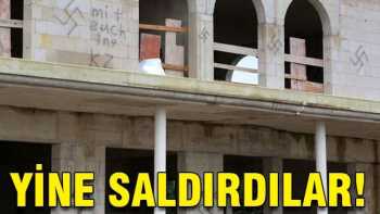 Almanya'da yine aynı camiye ikinci saldırı