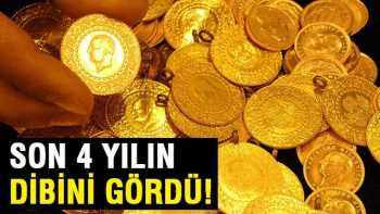 Altın son 4 yılın en düşüğünde!