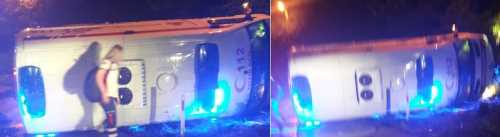 Ambulans Trafik Kazası yaptı  6 Yaralı var