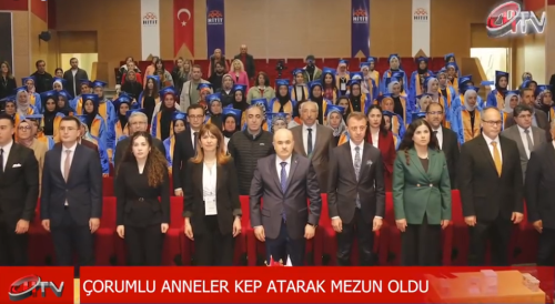 Anne ve Anne Adayları Törenle Diplomalarını Aldı!