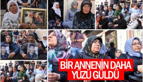 Annesi HDP önünde eylem yapan PKK'lı genç kız kaçtı