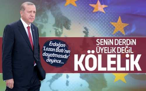 AP Meselesi Üyelik Değil Lozan’mış