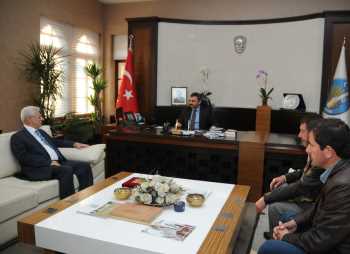 Apaydın'dan Başkan Külcü'ye ziyaret