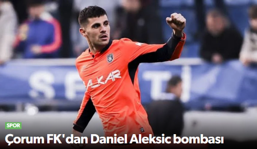 Arca Çorum FK, Danijel Aleksic ile El Sıkıştı!