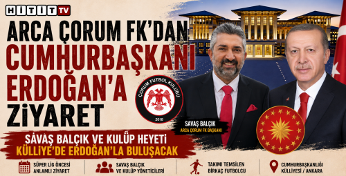 Arca Çorum FK’dan Erdoğan’a Süper Lig Öncesi Ziyaret