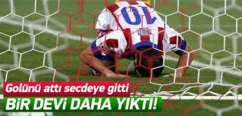 Arda bir devi daha yıktı!