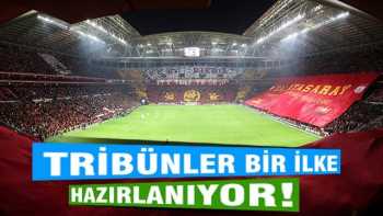 Arenanın Tribünleri bir ilke hazırlanıyor!