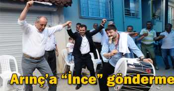 Arınç'a 'İnce' gönderme yaptı