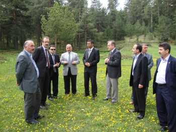 Arslan Mesire Alanlarında İnceleme yaptı