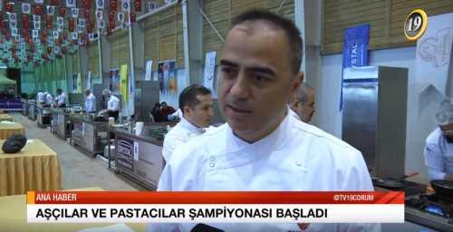 AŞÇILAR VE PASTACILAR ŞAMPİYONASI BAŞLADI
