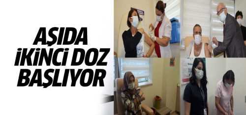 Aşıda ikinci doz başlıyor! 