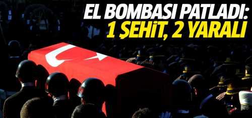 Askeri Birlikte Kazara El Bombası Patladı