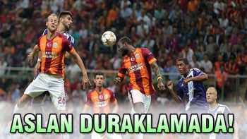Aslan bir puanla İdare etti