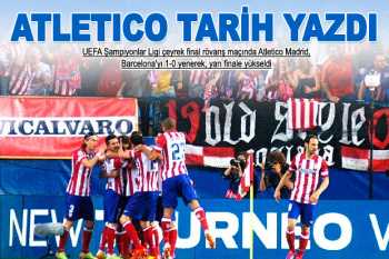 Atletico Madrid Arda'yla tarih yazdı